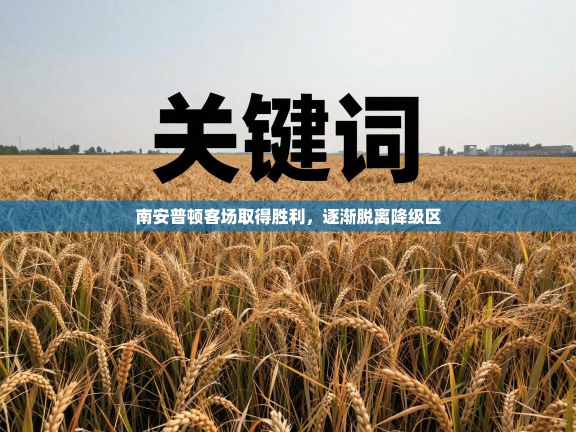 南安普顿客场取得胜利，逐渐脱离降级区