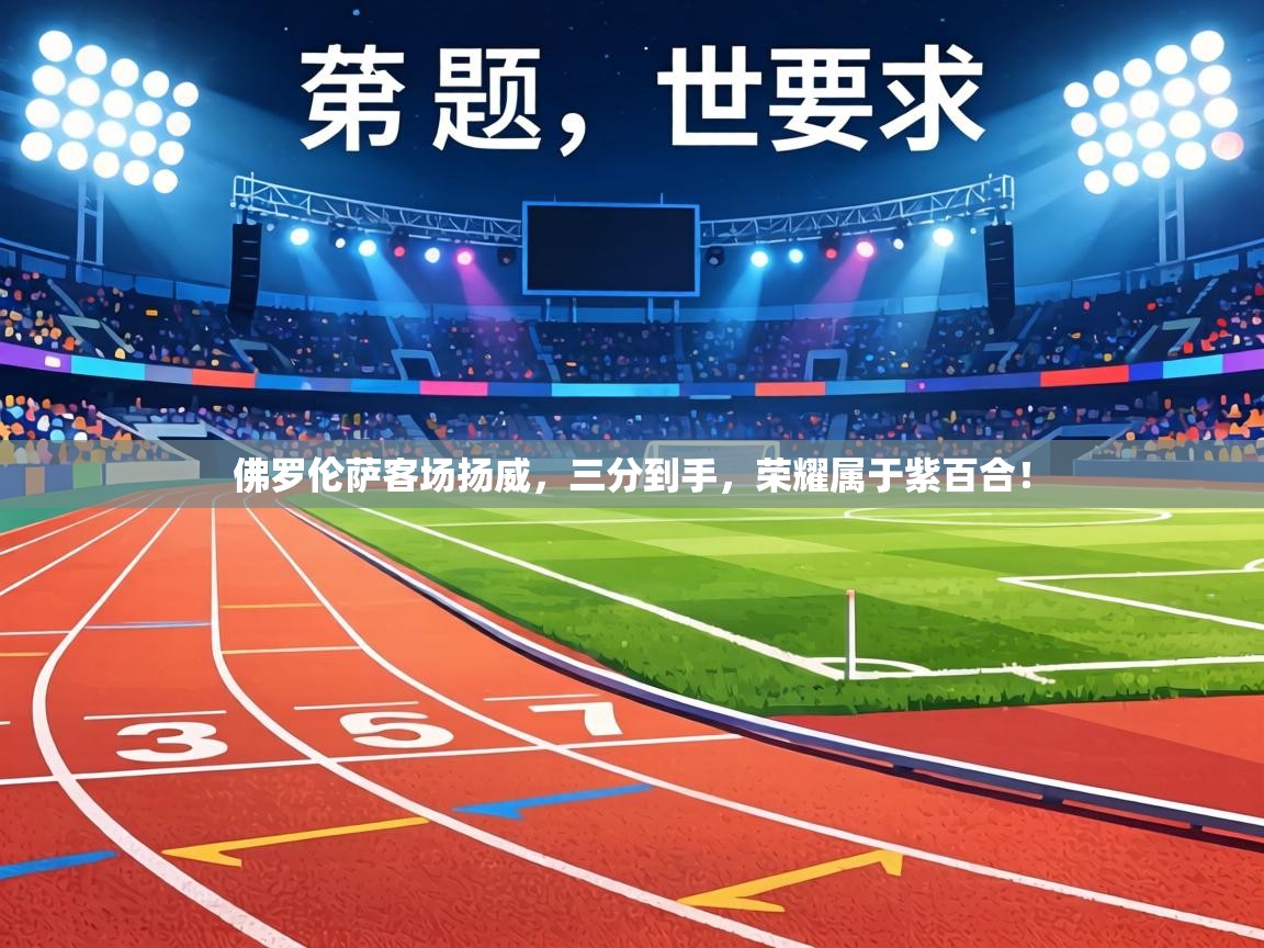 佛罗伦萨客场扬威，三分到手，荣耀属于紫百合！